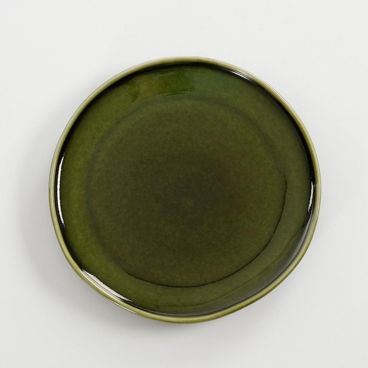 Rhea Ontbijtbord - Ø20 cm - Keramiek - Groen