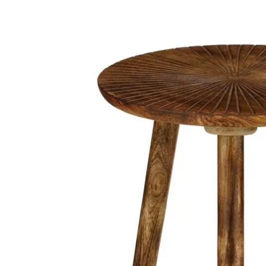 Bijzettafel Pomante Donkerbruin