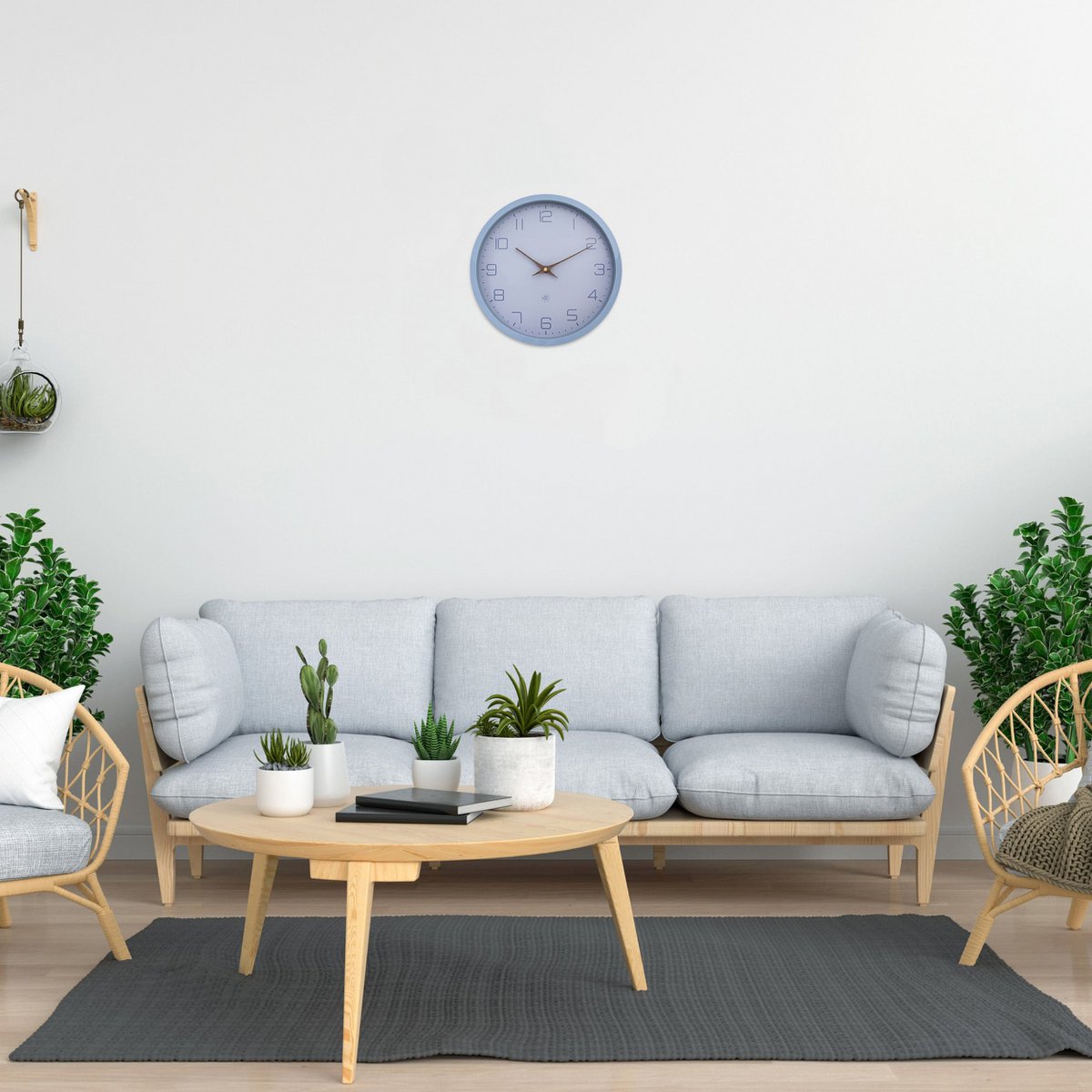 Wandklok 30Cm-Silent-Paper & Bioplastic-Nxt 'Eco'