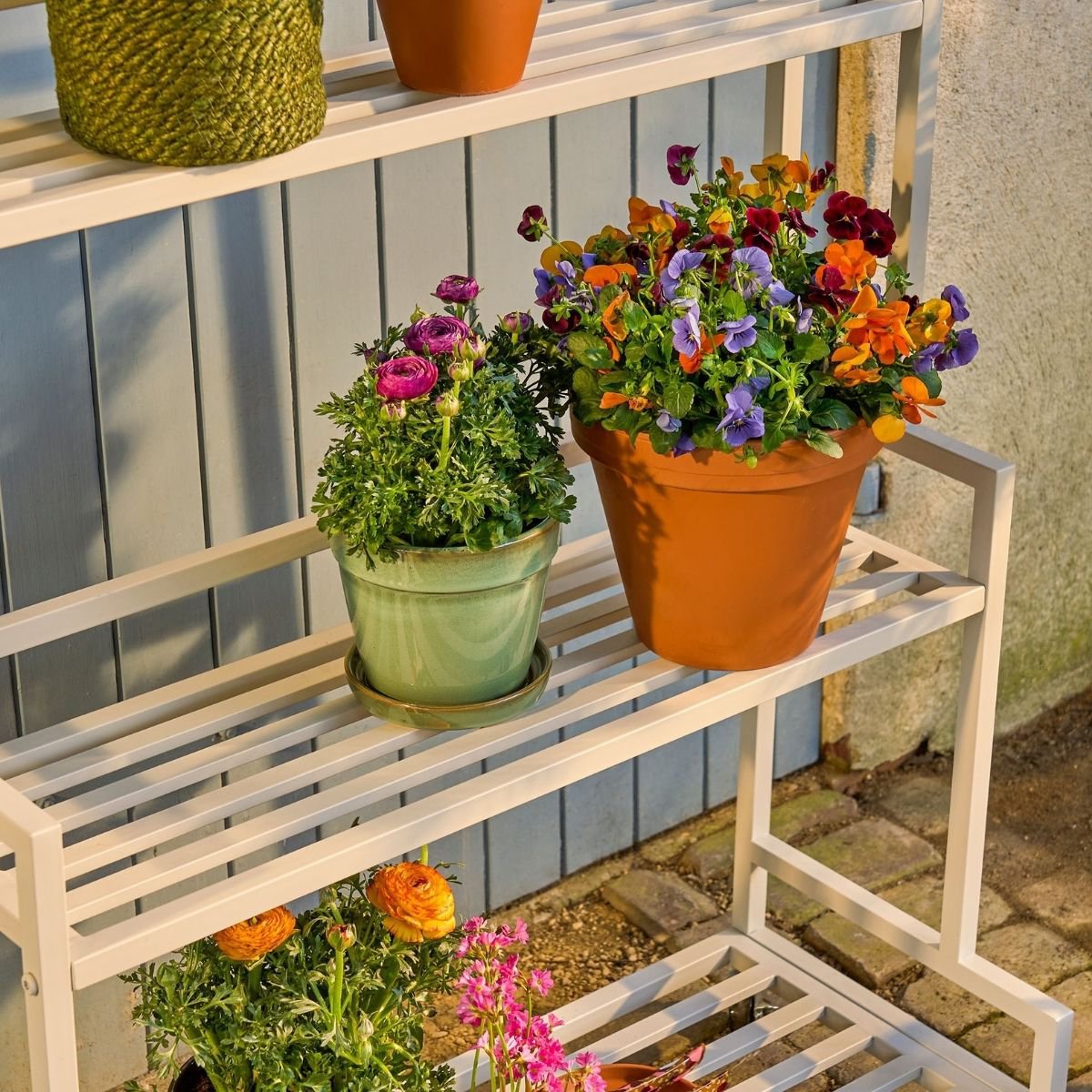 Plantenstandaard Greenrax Gebroken Wit
