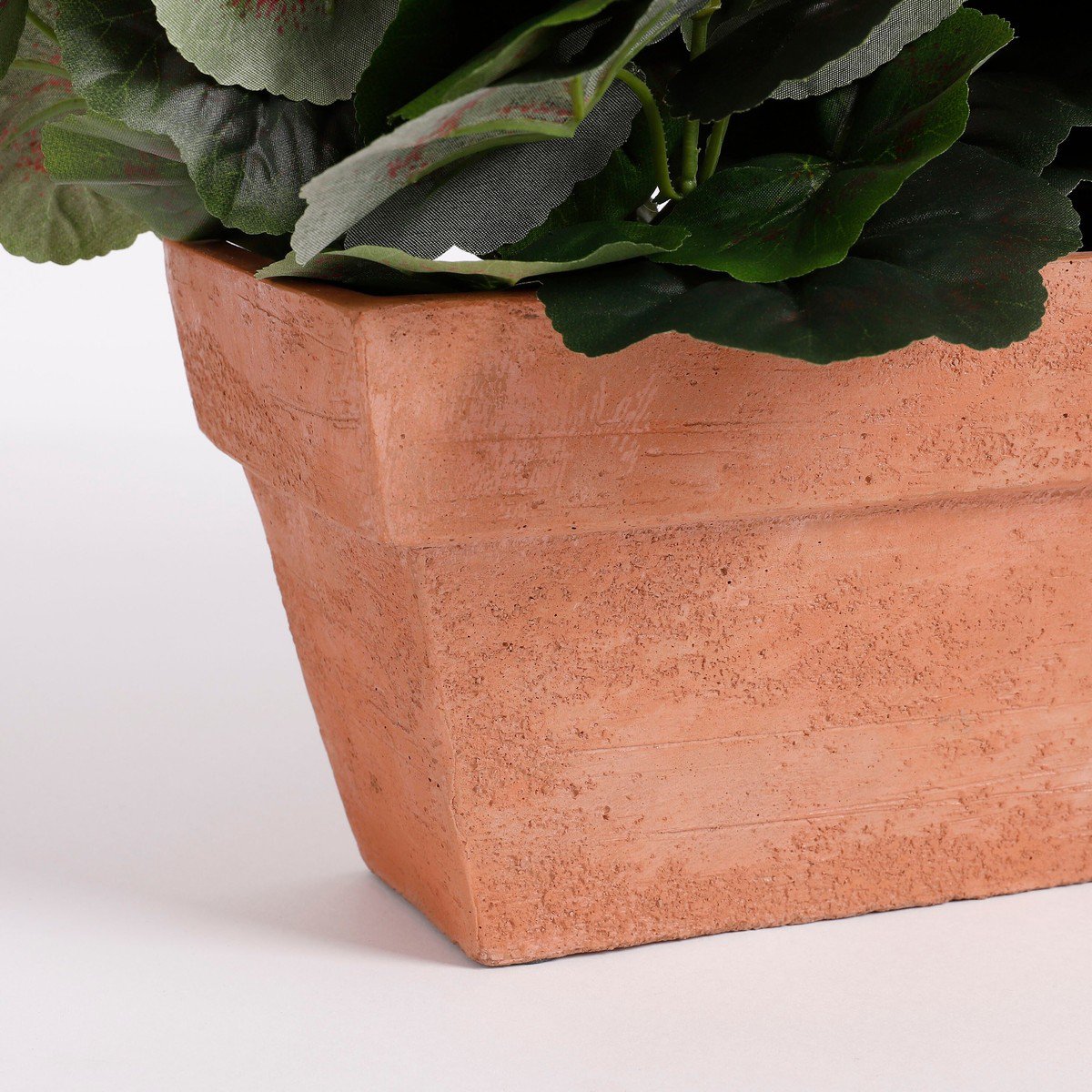 Kunstplant Geranium Donkerroze