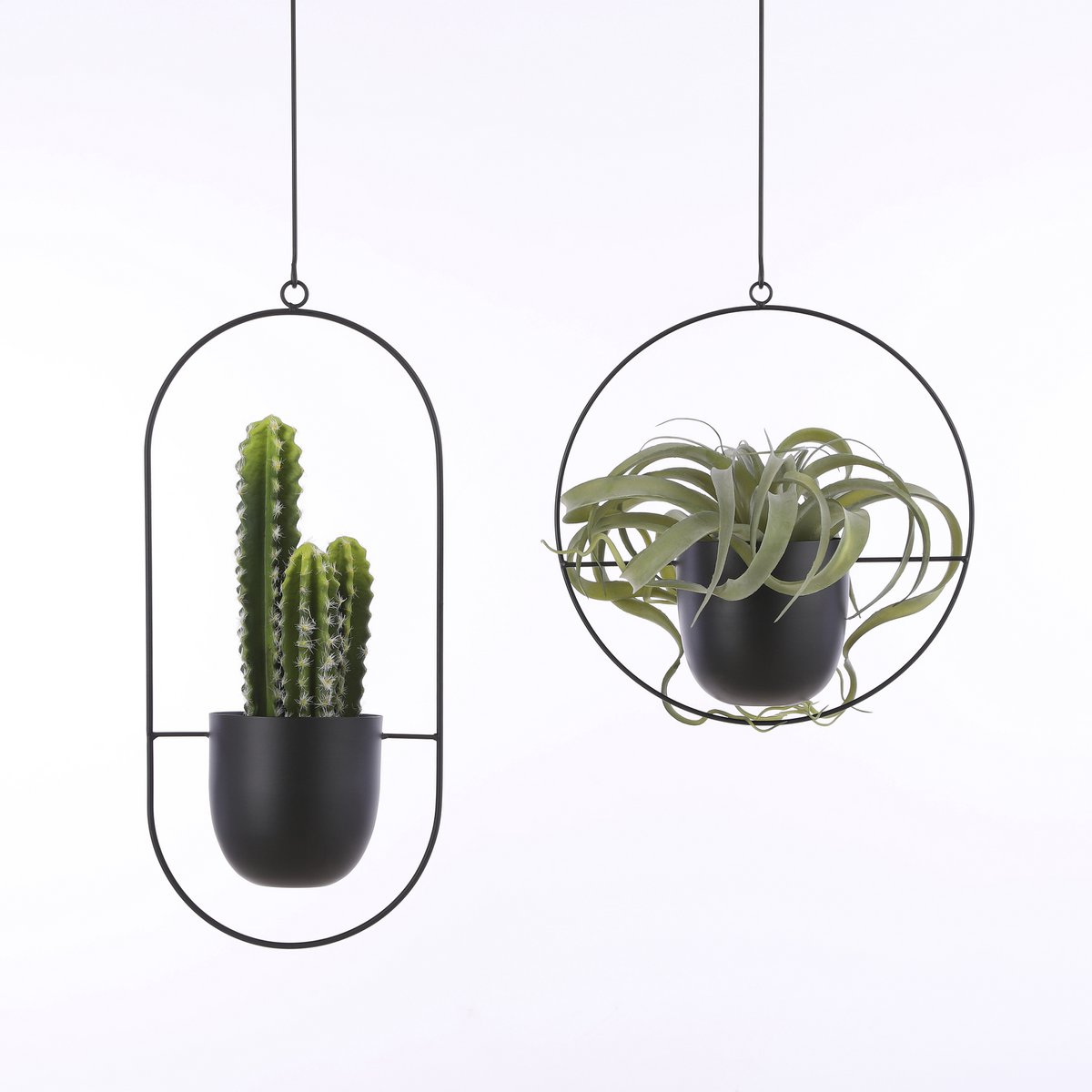 Dexter Hangpot - L24 x B14 x H83 cm - Zwart
