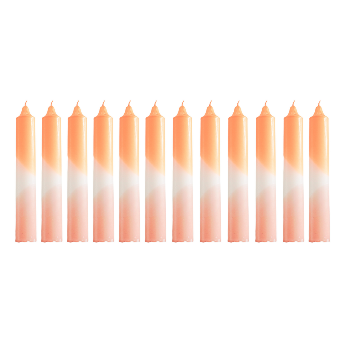 Tapers - Dipdye - Extra Big - XXL -Orange/White/Pink
