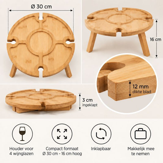 Ceruzo Wijntafel - Borrelplank