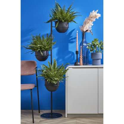 Plantenhouder - L40 x B33 x H140 cm - Zwart