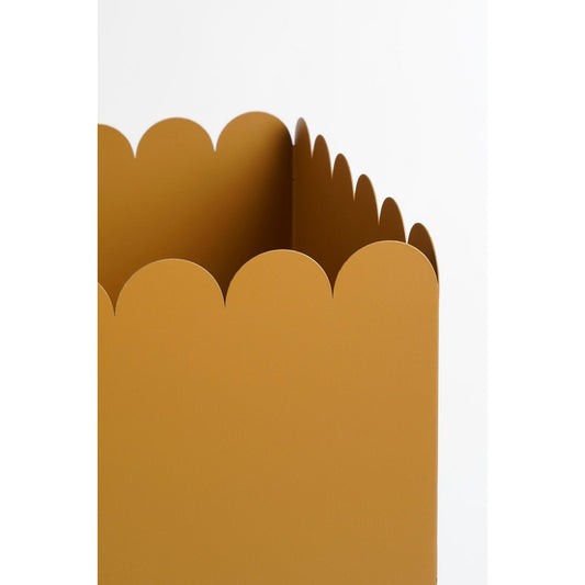 Steffano Plantenbak op Standaard - L58 x B28 x H60 cm - Metaal - Lichtbruin