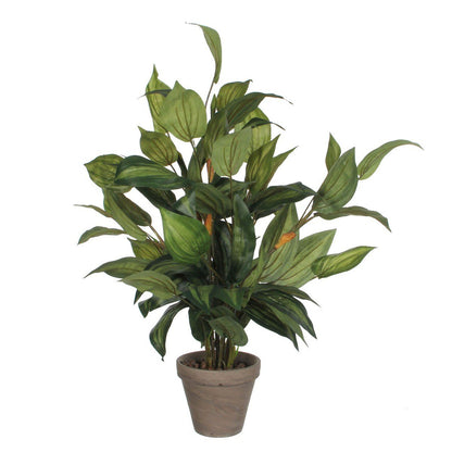 Kunstplant Hosta Groen