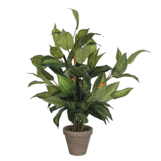 Kunstplant Hosta Groen