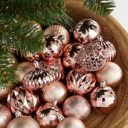 Kerstbal Unbreakable Baubles Roze