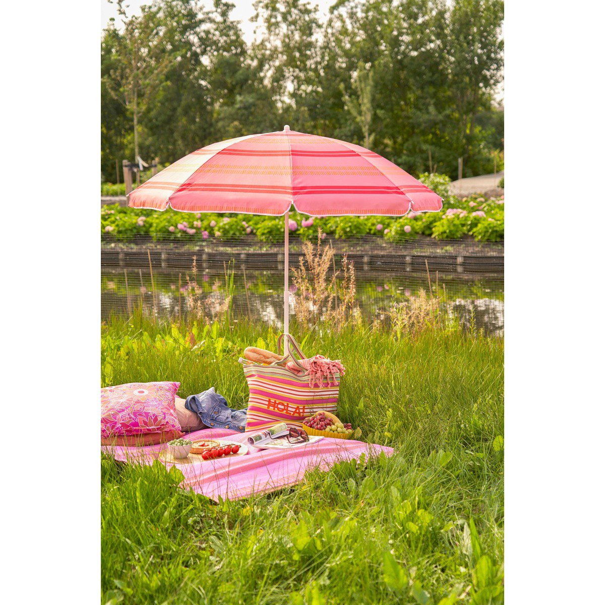 Parasol Stripe Lichtroze