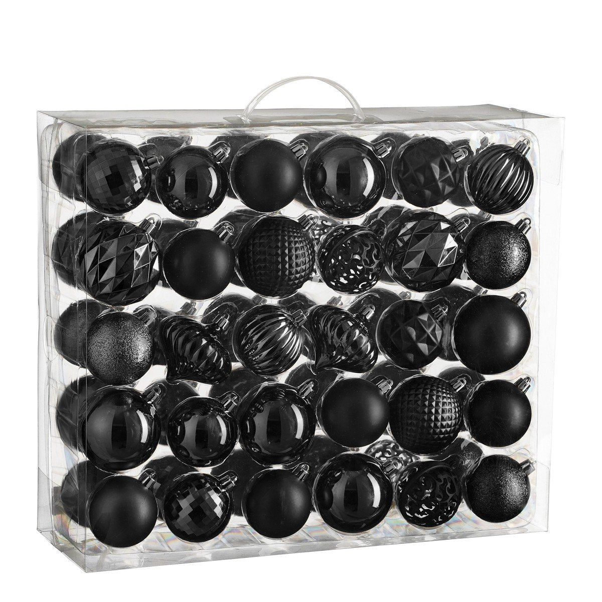 Kerstbal Unbreakable Baubles Zwart