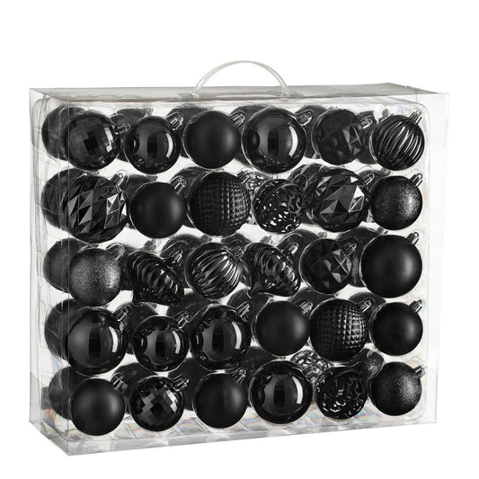 Kerstbal Unbreakable Baubles Zwart