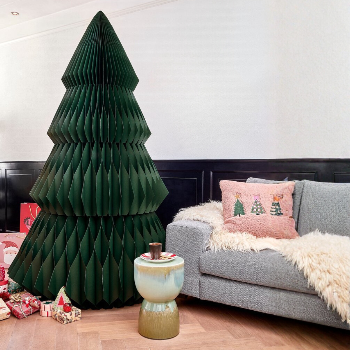 Decoratieve Kerstboom  Donkergroen