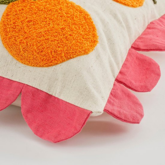 Sierkussen  Gebroken Wit