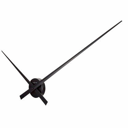 Grote Wandklok 85Cm-Aluminium-Nextime 'Hands'