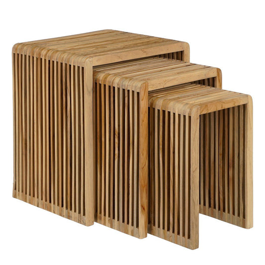 Bijzettafel Yonker Bruin