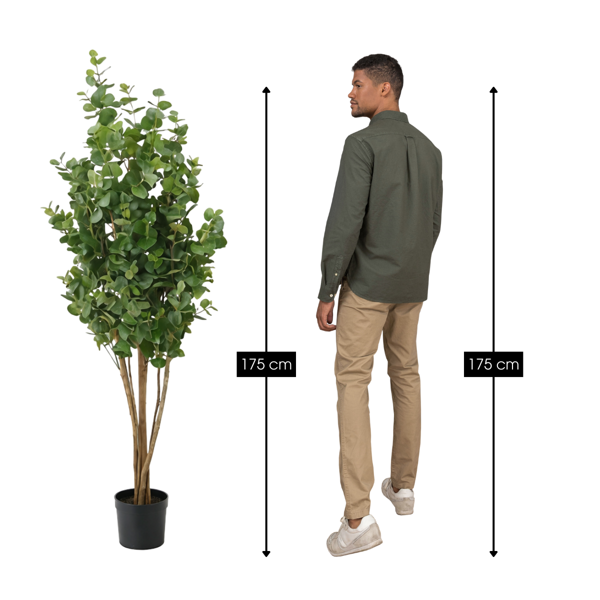 Kunstplant Eucalyptusboom Groen
