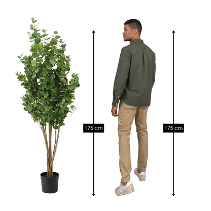 Kunstplant Eucalyptusboom Groen