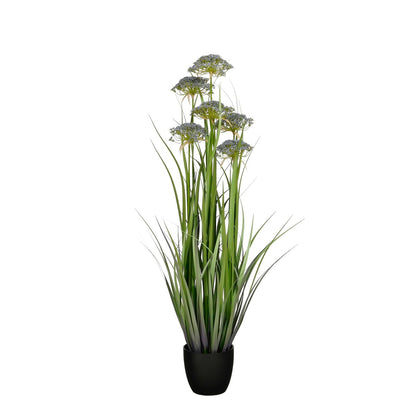 Kunstplant Siergras Paars