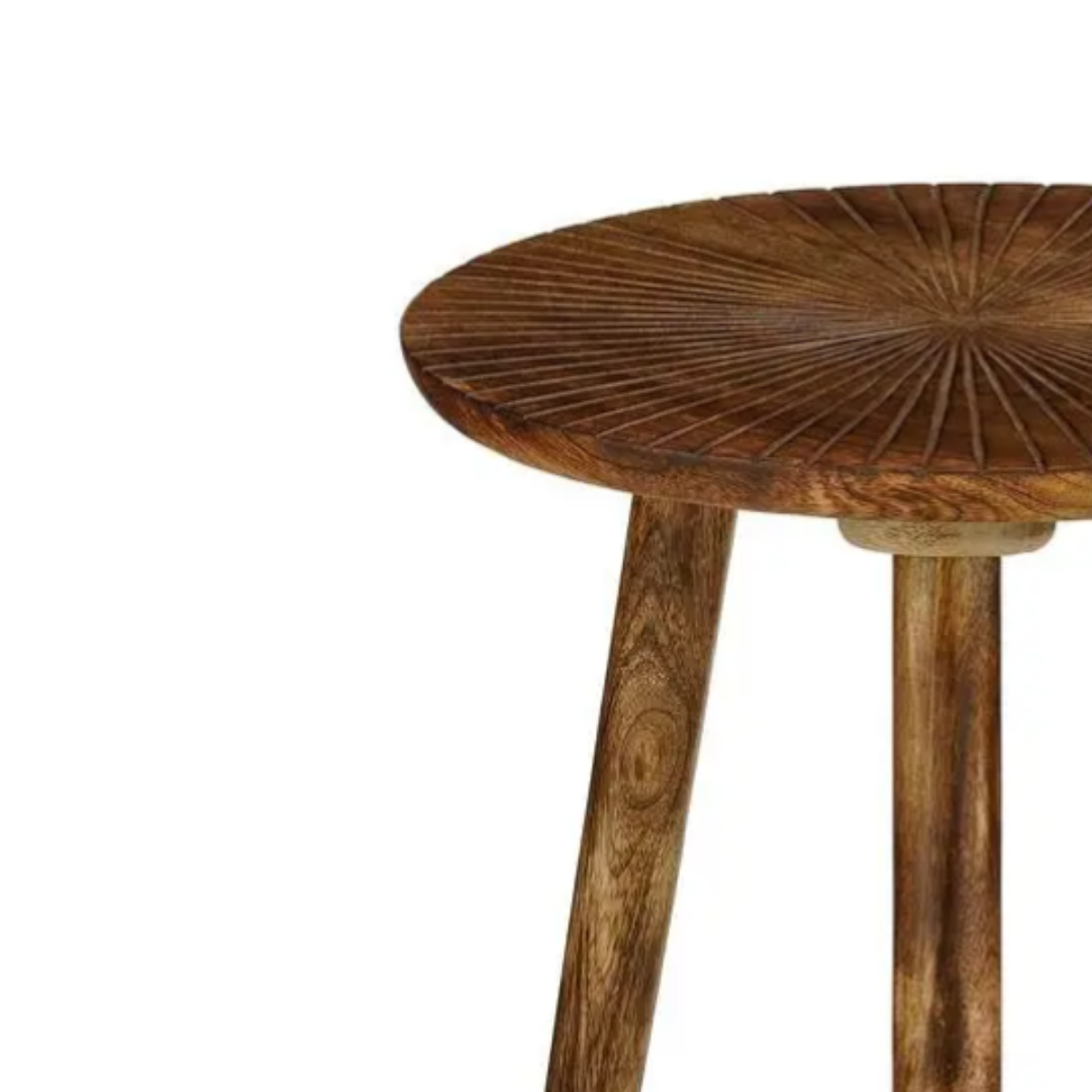 Bijzettafel Pomante Donkerbruin