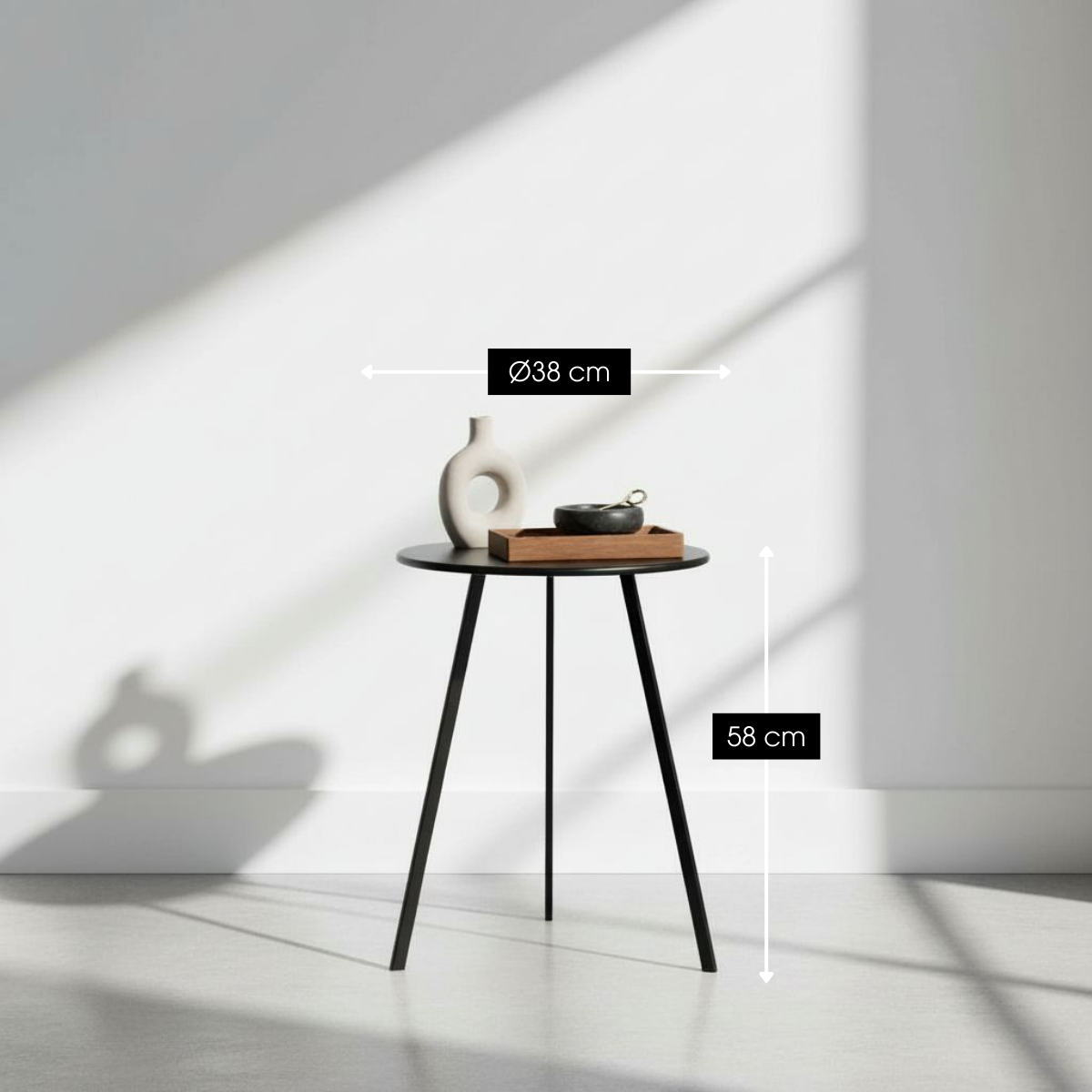 Tafel Seatle Zwart