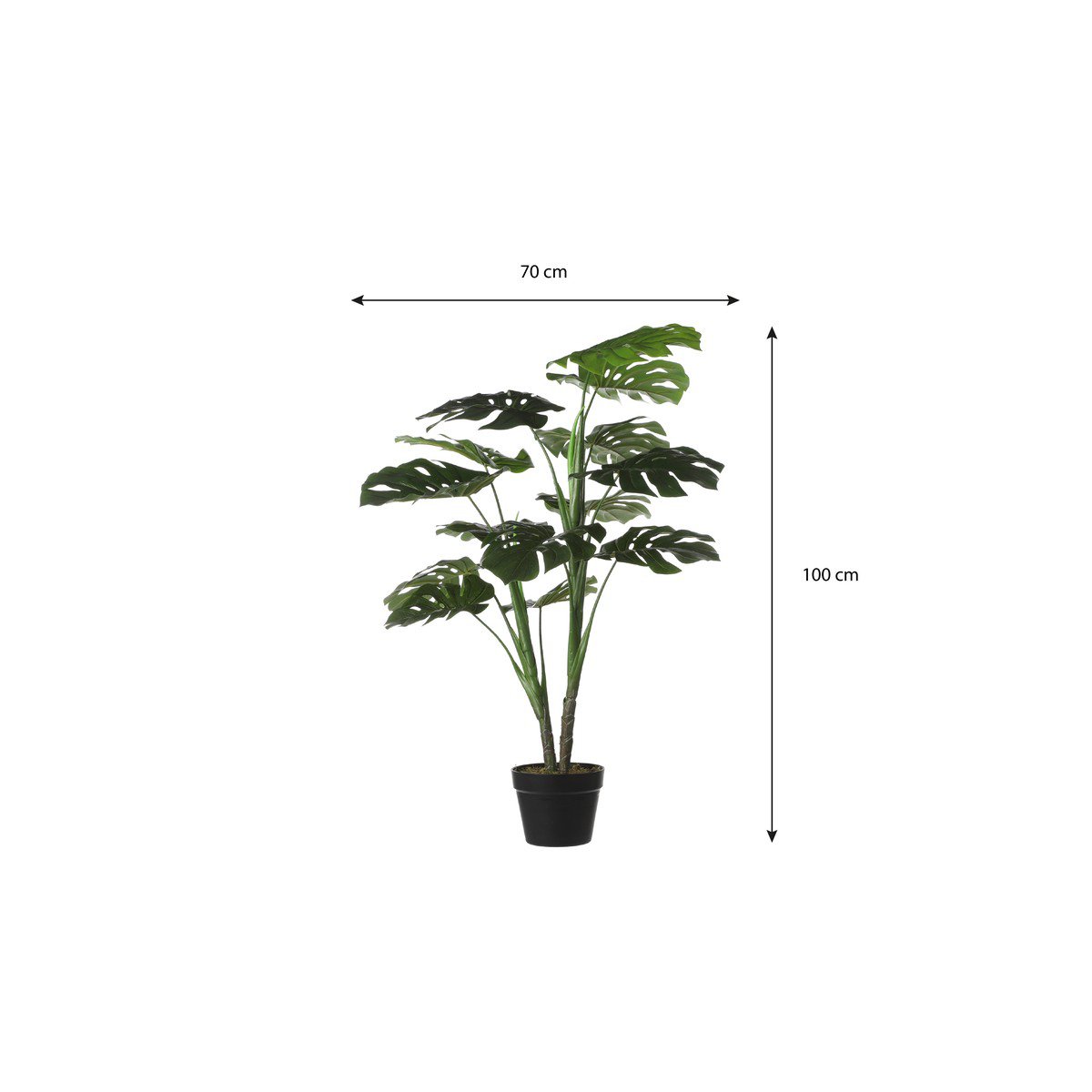Kunstplant Monstera Groen