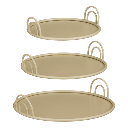Decoratief Dienblad Beige Beige