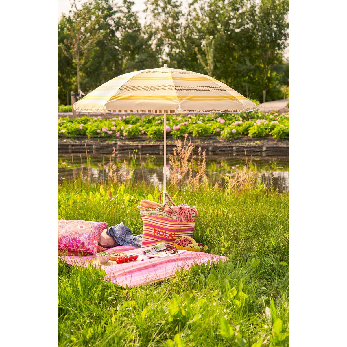Parasol Stripe Geel