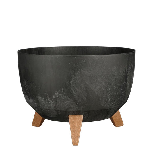 Plantenbak Doppio Zwart