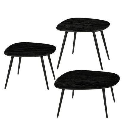 Bijzettafel Jailey Zwart