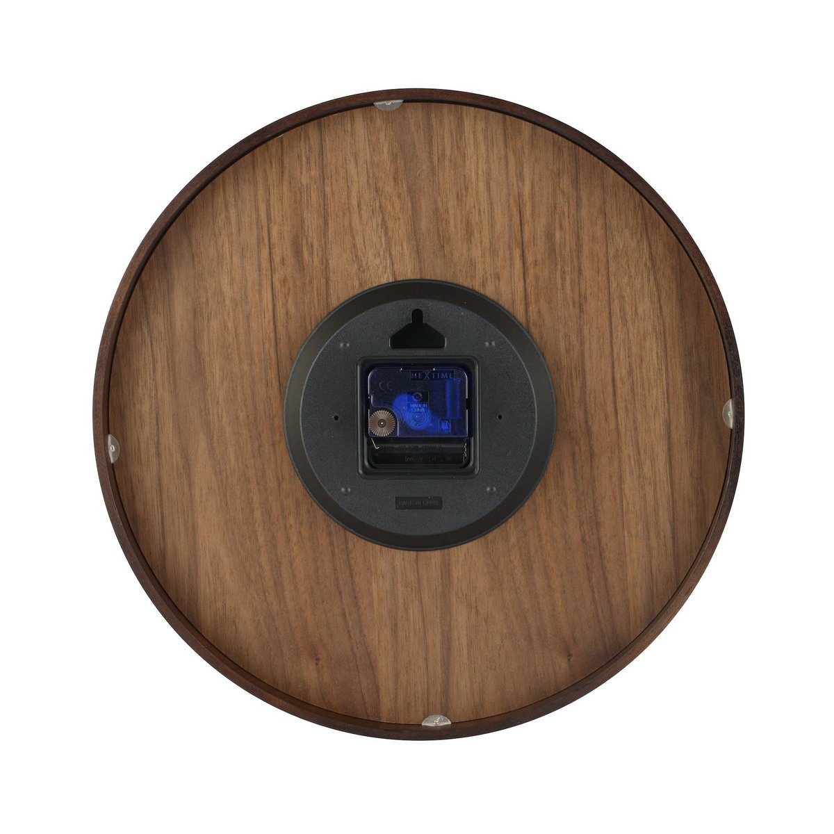 Wandklok - 35 Cm - Hout - 'Wood Wood Medium'