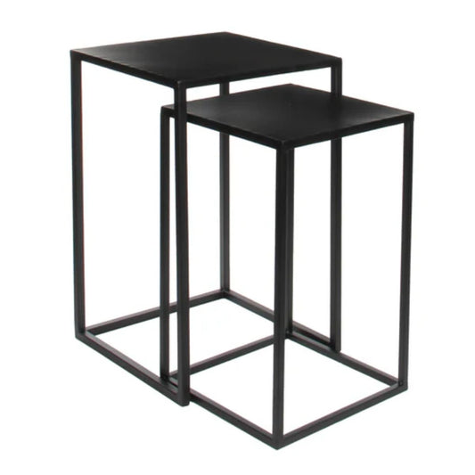 Bijzettafel Goa Zwart
