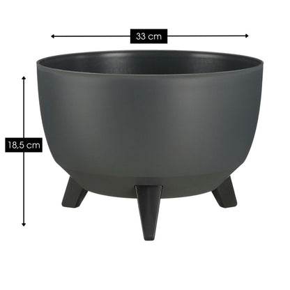 Plantenbak Doppio Antraciet
