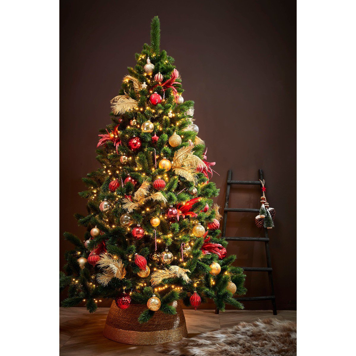 Kerstboomrok  Goud
