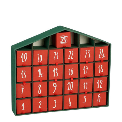 Adventskalender  Rood