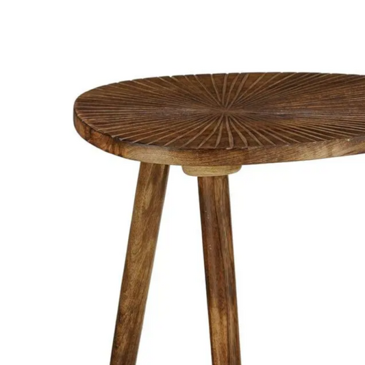 Bijzettafel Pomante Donkerbruin