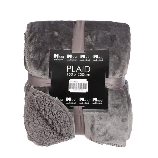 Plaid Mardy Antraciet