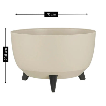 Plantenbak Doppio Beige