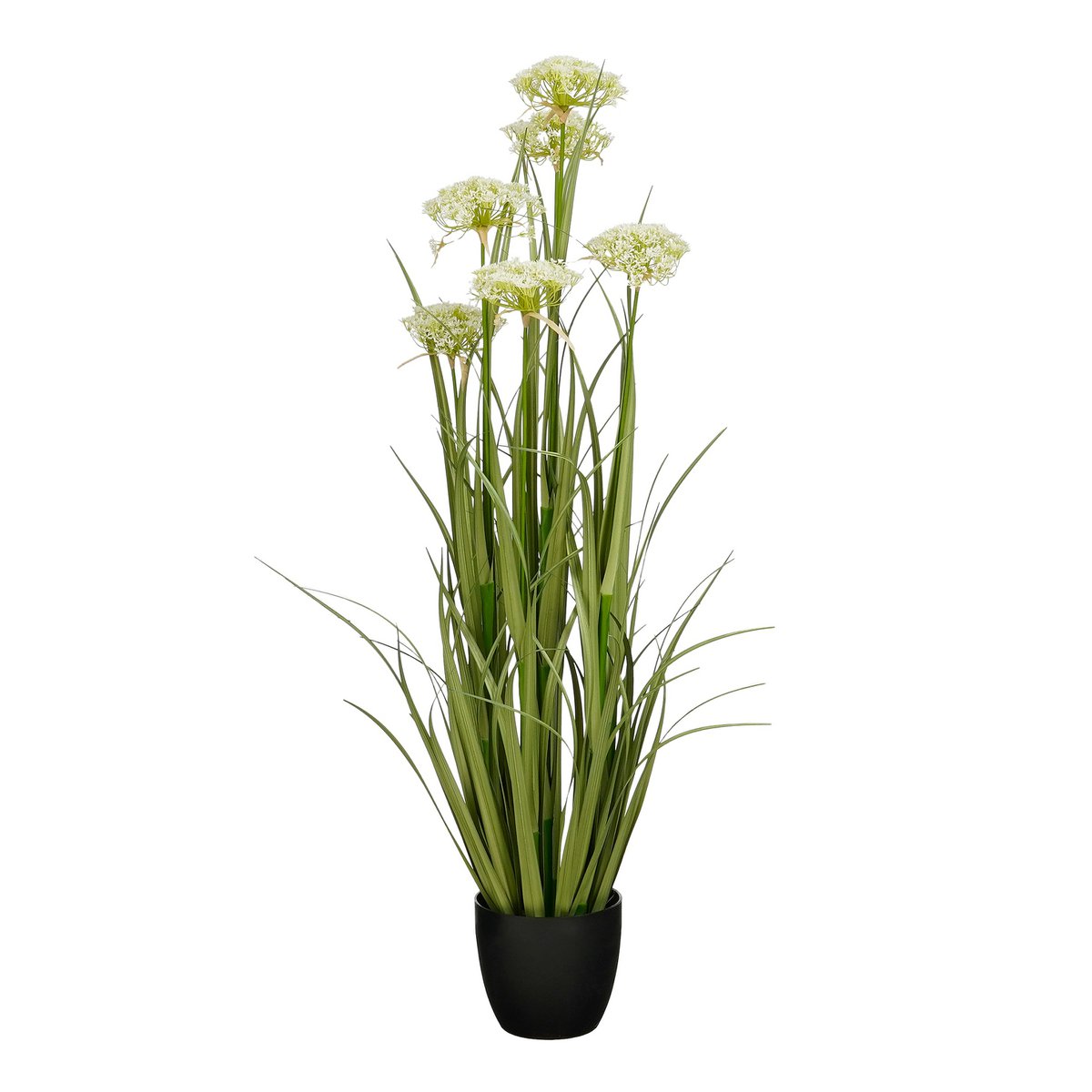 Kunstplant Siergras Wit