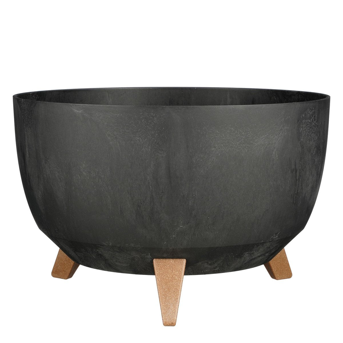 Plantenbak Doppio Zwart