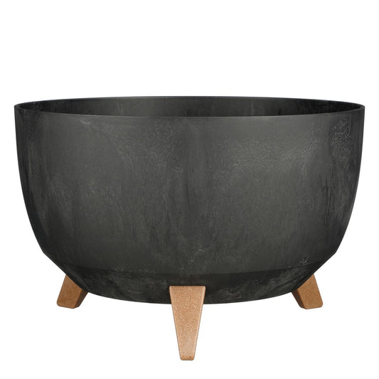 Plantenbak Doppio Zwart