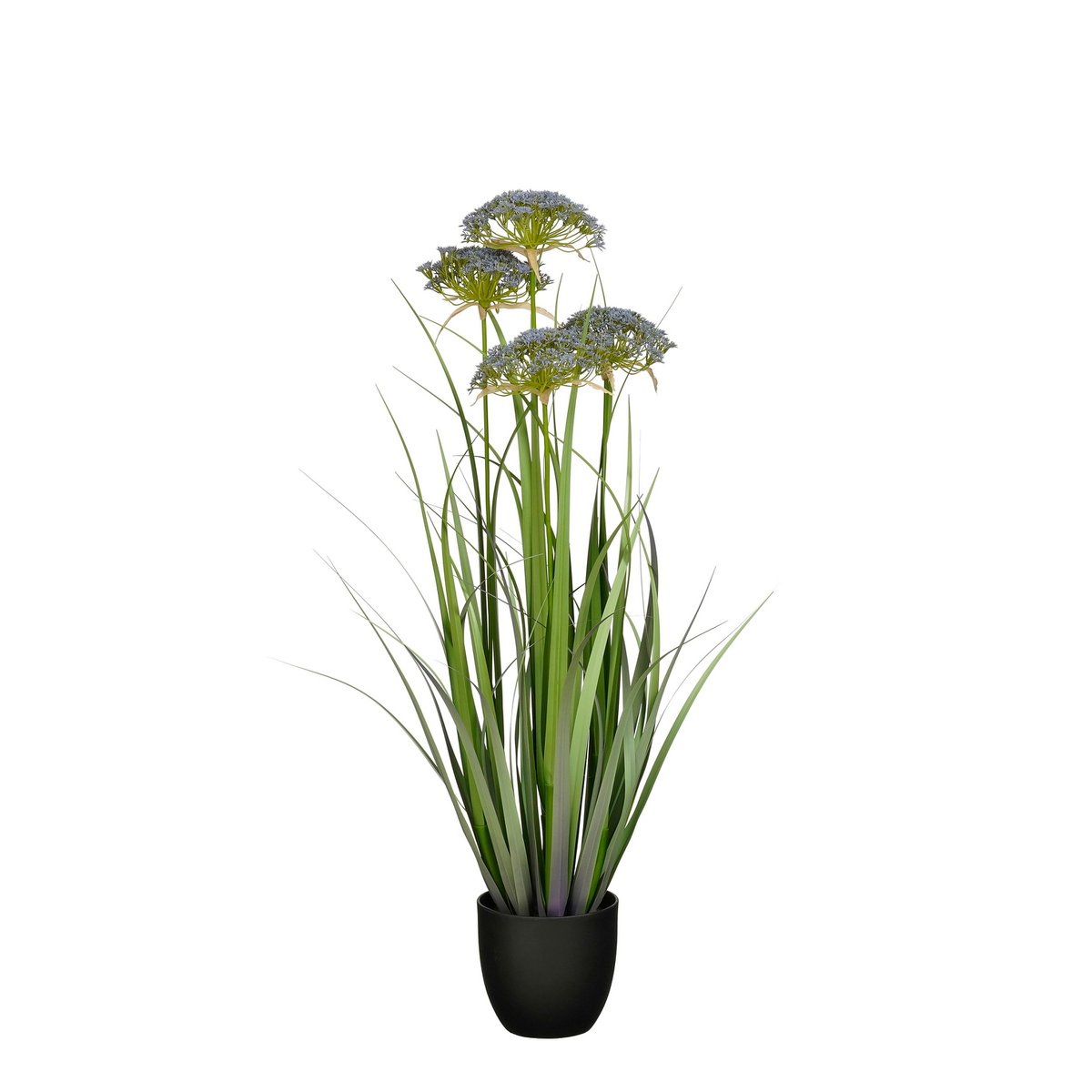 Kunstplant Ziergras Paars