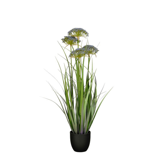 Kunstplant Ziergras Paars