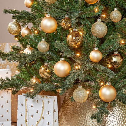 Kerstbal Glass Baubles Goud