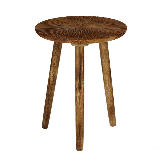 Bijzettafel Pomante Donkerbruin