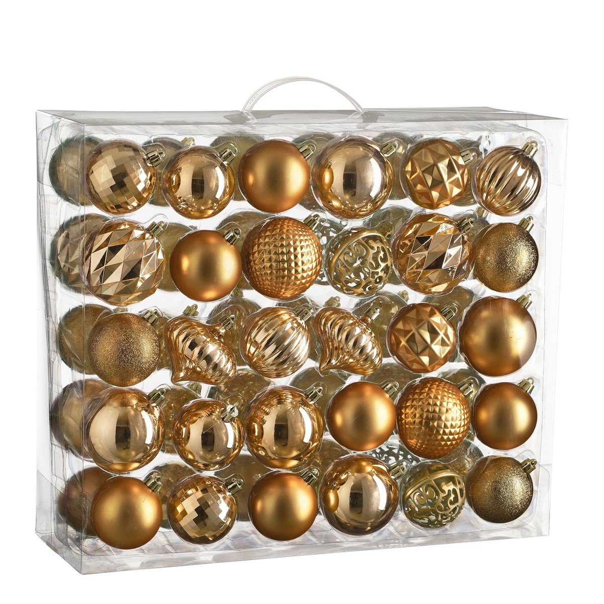 Kerstbal Unbreakable Baubles Koper