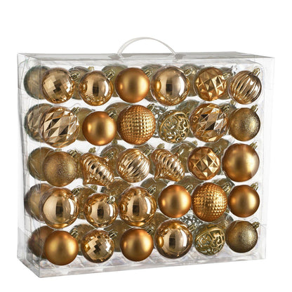 Kerstbal Unbreakable Baubles Koper