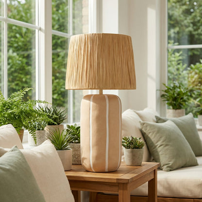 Tafellamp Denton Beige