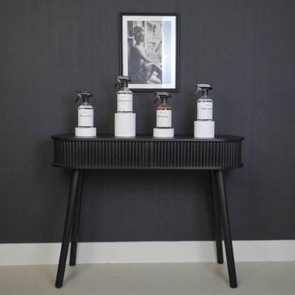 Bijzettafel - Zwart - Mdf - 100X33X76Cm