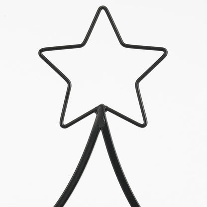 Decoratieve Kerstboom  Zwart